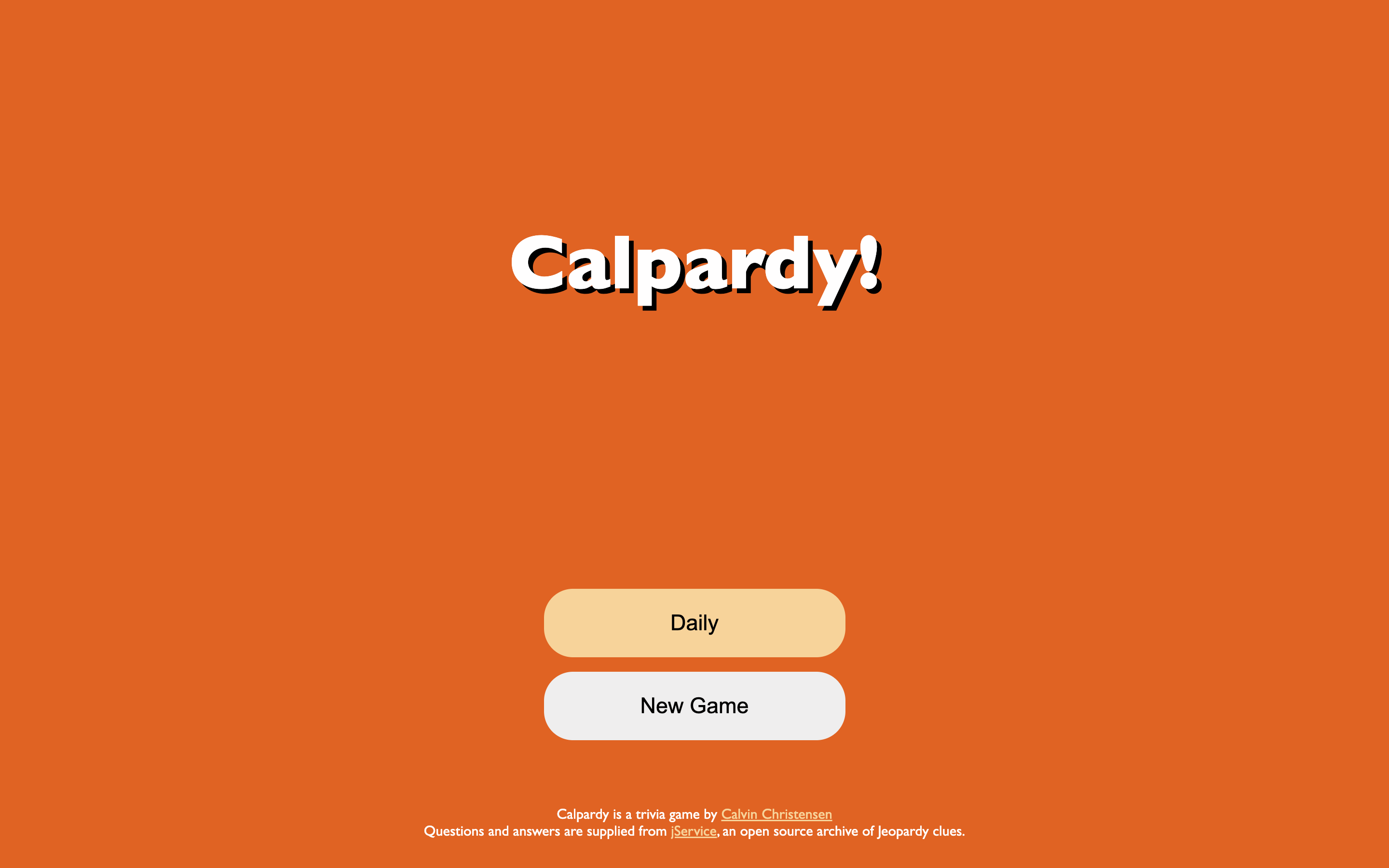 Calpardy!